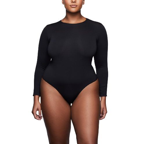 Hioffer Women Off Shoulder Long Sleeve Bodysuit Tummy Control Seamless  Shapewear Sculpting Body Shaper Jumpsuit Tops at  Women's Clothing  store